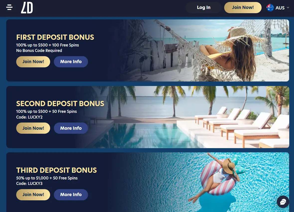 Welcome Bonuses
